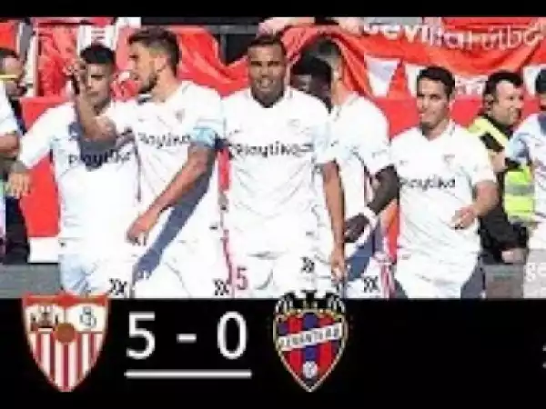 Sevilla vs Levante 5-0 All Goals & Highlights 26/01/2019